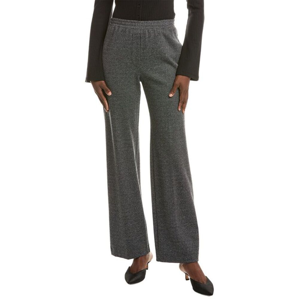 Max Mara Womens Weekend  Zelma Jersey Wool-Blend Trouser, Grey